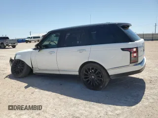 2015 Land Rover Range Rover Autobiography с VIN SALGV2TF0FA219001, выставлен на аукционе Copart как лот 52343795 с пробегом 97 333 миль миль и Списание • Salvage title. История ставок и продаж доступна на DreamBid. Изображение 2.