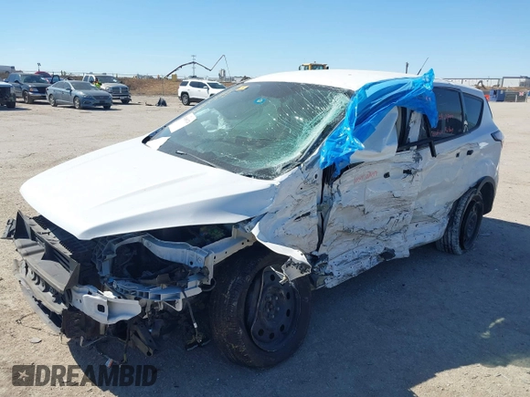 2018 Ford Escape S with VIN 1FMCU0F74JUA63470, listed as a IAAI auction lot 41688124 with 1 mi miles. Bid and sale history available at carsss.com. Image 6.