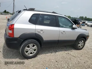 2006 Hyundai Tucson GLS with VIN KM8JN72D46U261840, listed as a Copart auction lot 60743025 with 155,077 mi miles and Salvage title. Bid and sale history available at DreamBid. Image 3.