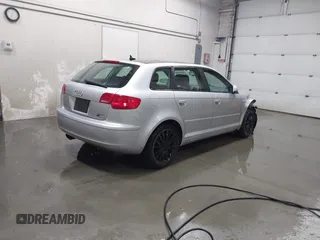 2008 Audi A3 with VIN WAUNF78P98A073160, listed as a IAAI auction lot 41654096 with 164,032 mi miles. Bid and sale history available at carsss.com. Image 4.