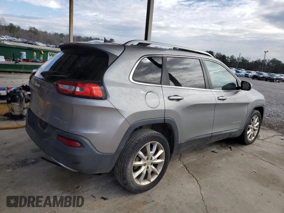 2016 Jeep Cherokee Limited with VIN 1C4PJLDB1GW272623, listed as a Copart auction lot 45150355 with 114,866 mi miles and Clean Title. Bid and sale history available at carsss.com. Image 3.