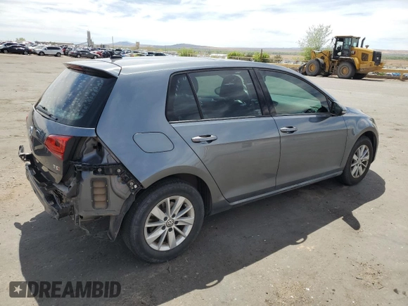 2015 Volkswagen Golf TSI S с VIN 3VW217AU0FM013804, выставлен на аукционе Copart как лот 53362275 с пробегом 59 025 миль миль и Списание • Salvage title. История ставок и продаж доступна на DreamBid. Изображение 3.