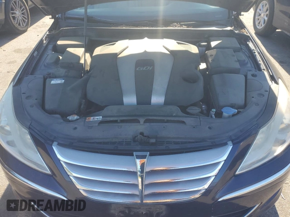 2013 Hyundai Genesis 3.8L with VIN KMHGC4DD6DU228895, listed as a Copart auction lot 69304804 with 127,390 mi miles and Clean Title. Bid and sale history available at carsss.com. Image 11.