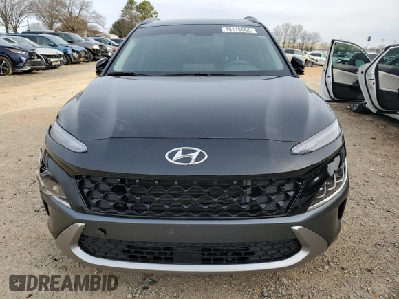 2023 Hyundai Kona Limited with VIN KM8K53A3XPU044395, listed as a Copart auction lot 48175665 with 16,971 mi miles and Salvage Title. Bid and sale history available at carsss.com. Image 5.