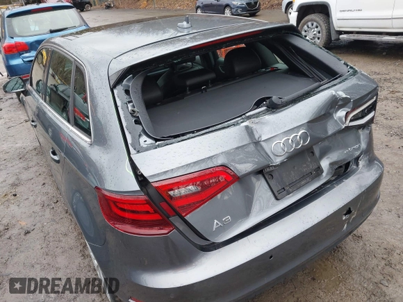 2016 Audi A3 e-tron Premium Plus with VIN WAUTPBFF5GA098055, listed as a IAAI auction lot 41704803 with 75,713 mi miles and . Bid and sale history available at DreamBid. Image 6.
