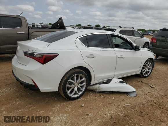 2020 Acura ILX with VIN 19UDE2F35LA003699, listed as a Copart auction lot 54327315 with 107,740 mi miles and Salvage title. Bid and sale history available at DreamBid. Image 3.