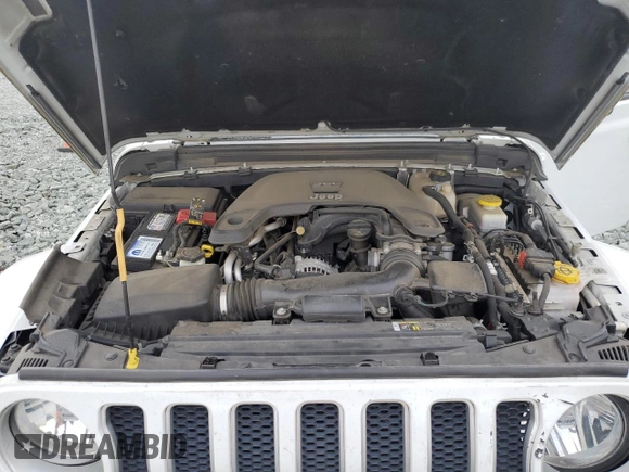 2019 Jeep Wrangler Unlimited Sahara with VIN 1C4HJXEG5KW602598, listed as a Copart auction lot 51666055 with 75,782 mi miles and Salvage Title. Bid and sale history available at carsss.com. Image 11.