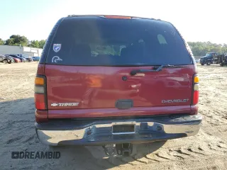 2005 Chevrolet Tahoe LS with VIN 1GNEK13TX5J159676, listed as a Copart auction lot 67982574 with 185,288 mi miles and Salvage Title. Bid and sale history available at carsss.com. Image 6.