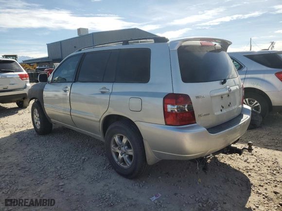 2004 Toyota Highlander with VIN JTEEP21A740038833, listed as a Copart auction lot 47662575 with 0 mi miles and Salvage Title. Bid and sale history available at carsss.com. Image 2.