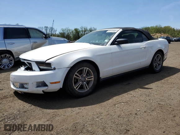 2012 Ford Mustang V6 with VIN 1ZVBP8EM4C5230644, listed as a Copart auction lot 55161895 with 188,395 mi miles and Clean Title. Bid and sale history available at carsss.com. Image 1.