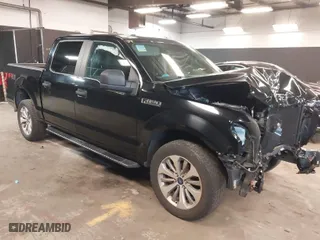 2018 Ford F-150 XL with VIN 1FTEW1E56JFE72250, listed as a IAAI auction lot 41866090 with 43,296 mi miles. Bid and sale history available at carsss.com. Image 1.
