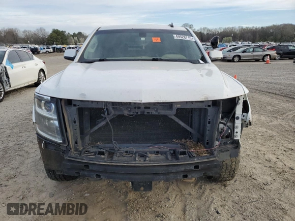 2015 Chevrolet Tahoe Commercial with VIN 1GNLC2EC7FR295953, listed as a Copart auction lot 49528715 with 222,106 mi miles and Clean title. Bid and sale history available at DreamBid. Image 5.