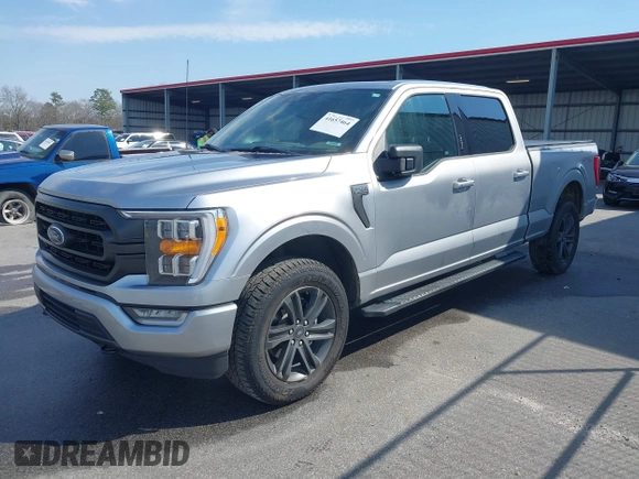 2021 Ford F-150 XL with VIN 1FTFW1E52MFC44822, listed as a IAAI auction lot 41657464 with 83,994 mi miles. Bid and sale history available at carsss.com. Image 17.