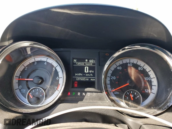 2015 Chrysler Town & Country S with VIN 2C4RC1HGXFR711774, listed as a Copart auction lot 44637975 with 137,602 mi miles and Salvage Title. Bid and sale history available at DreamBid. Image 9.