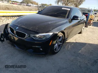 2017 BMW 4 Series z VIN WBA4T9C50H5A14757, wystawiony jako Copart lot #41914274 z przebiegiem 38 769 mil mil oraz . Historia ofert i sprzedaży dostępna na DreamBid. Obrazek 1.