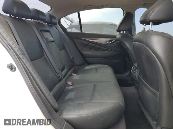 2016 Infiniti Q50 2.0t Premium with VIN JN1CV7AR8GM252752, listed as a Copart auction lot 53073845 with 143,706 mi miles and Salvage Title. Bid and sale history available at carsss.com. Image 10.