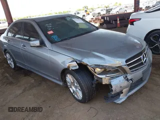 2014 Mercedes-Benz C 250 Sport with VIN WDDGF4HB8EA960507, listed as a IAAI auction lot 42707632 with 86,261 mi miles and . Bid and sale history available at DreamBid. Image 1.