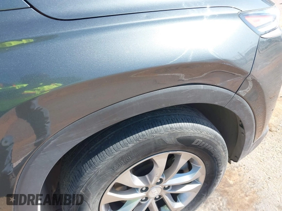 2019 Hyundai Santa Fe SE with VIN 5NMS23AD2KH134016, listed as a IAAI auction lot 41977240 with 61,448 mi miles and . Bid and sale history available at DreamBid. Image 17.
