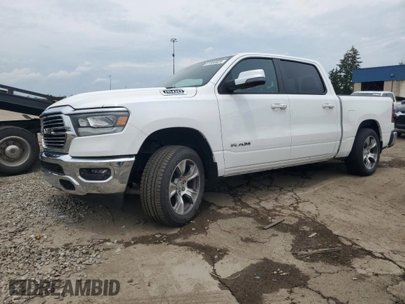 2023 Ram 1500 Laramie with VIN 1C6SRFJTXPN583434, listed as a Copart auction lot 61860925 with 28,064 mi miles and Clean title. Bid and sale history available at DreamBid. Image 1.