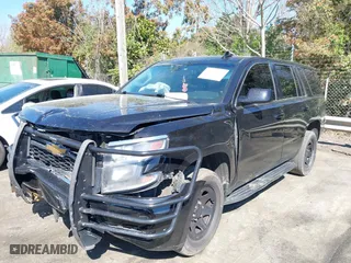 2019 Chevrolet Tahoe Commercial with VIN 1GNLCDECXKR133529, listed as a IAAI auction lot 41890263 with 160,227 mi miles. Bid and sale history available at carsss.com. Image 17.