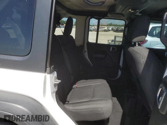 2019 Jeep Wrangler Unlimited Sport S z VIN 1C4HJXDNXKW521919, wystawiony jako Copart lot #57626355 z przebiegiem 48 202 mil mil oraz Szkoda całkowita • Salvage title. Historia ofert i sprzedaży dostępna na DreamBid. Obrazek 11.