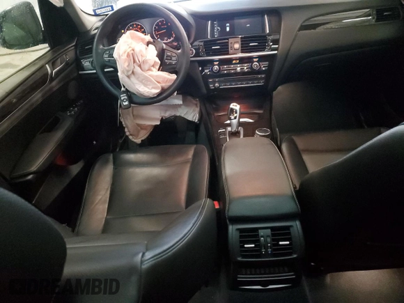 2017 BMW X3 sDrive28i with VIN 5UXWZ7C34H0V92592, listed as a Copart auction lot 88220975 with 64,013 mi miles and Clean Title. Bid and sale history available at carsss.com. Image 8.