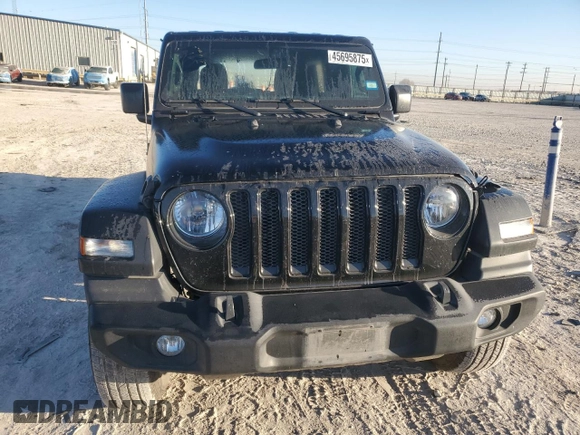 2023 Jeep Wrangler Sport S z VIN 1C4HJXDN6PW674398, wystawiony jako Copart lot #45695875 z przebiegiem 12 964 mil mil oraz Czysty tytuł • Clean title. Historia ofert i sprzedaży dostępna na DreamBid. Obrazek 5.