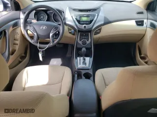 2013 Hyundai Elantra GLS PZEV with VIN KMHDH4AEXDU522642, listed as a Copart auction lot 52808254 with 87,952 mi miles and Salvage Title. Bid and sale history available at carsss.com. Image 8.