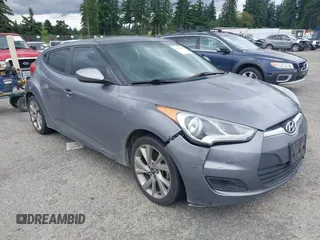2016 Hyundai Veloster with VIN KMHTC6AD2GU266188, listed as a IAAI auction lot 42621105 with 146,582 mi miles and . Bid and sale history available at DreamBid. Image 1.