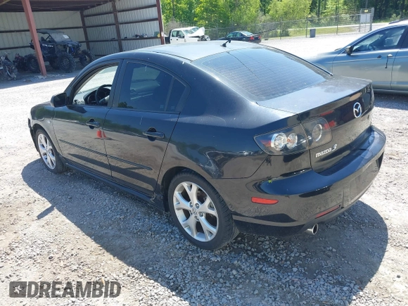 2007 Mazda 3 s Touring with VIN JM1BK323571631973, listed as a IAAI auction lot 41990310 with 287,946 mi miles. Bid and sale history available at carsss.com. Image 3.