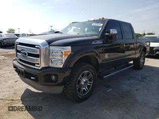 2013 Ford F-250 XL with VIN 1FT7W2BT9DEB69071, listed as a Copart auction lot 62896665 with 119,048 mi miles and Salvage title. Bid and sale history available at DreamBid. Image 1.