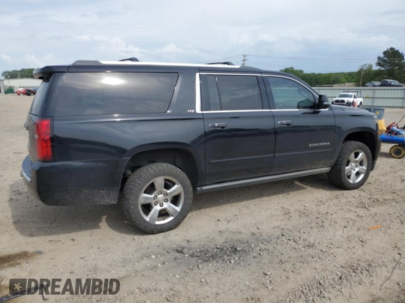 2015 Chevrolet Suburban LTZ with VIN 1GNSKKKC1FR624679, listed as a Copart auction lot 52957365 with 71,194 mi miles and Salvage Title. Bid and sale history available at DreamBid. Image 3.