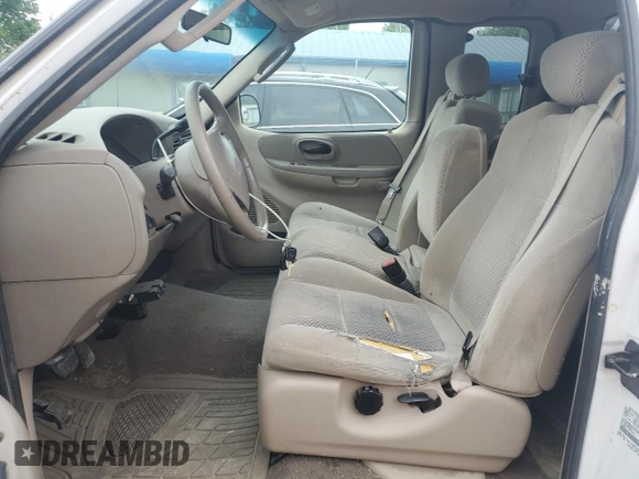 2002 Ford F-150 XL with VIN 1FTRX17L52KC49698, listed as a Copart auction lot 54307145 with 254,394 mi miles and Salvage title. Bid and sale history available at DreamBid. Image 7.