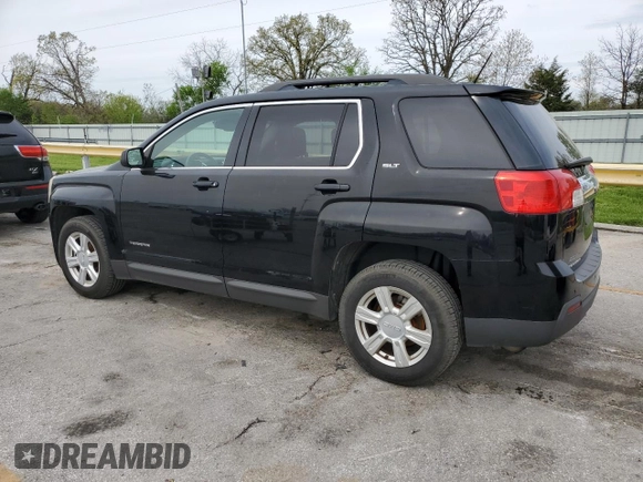 2015 GMC Terrain SLT with VIN 2GKFLXEK4F6205068, listed as a Copart auction lot 53741175 with 108,012 mi miles and Salvage title. Bid and sale history available at DreamBid. Image 2.