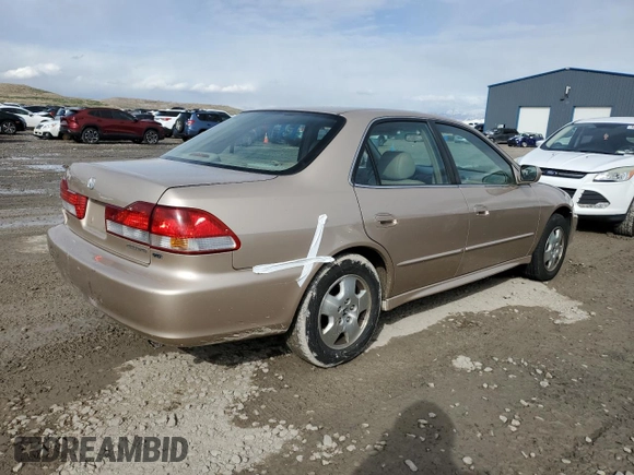 2002 Honda Accord EX z VIN 1HGCG16592A000465, wystawiony jako Copart lot #49172795 z przebiegiem 142 770 mil mil oraz Szkoda całkowita • Salvage title. Historia ofert i sprzedaży dostępna na DreamBid. Obrazek 3.