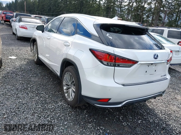 2020 Lexus RX with VIN 2T2JGMDA1LC045951, listed as a IAAI auction lot 41710829 with 52,320 mi miles. Bid and sale history available at carsss.com. Image 3.