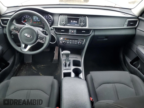 2017 Kia Optima LX with VIN 5XXGT4L36HG168366, listed as a Copart auction lot 42856025 with 96,932 mi miles and Salvage Title. Bid and sale history available at carsss.com. Image 8.