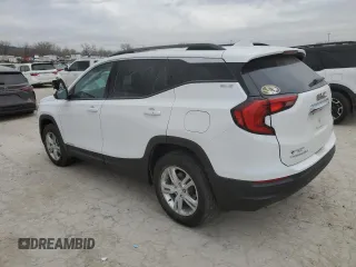 2018 GMC Terrain SLE Diesel with VIN 3GKALUEU7JL255204, listed as a Copart auction lot 84230084 with 112,248 mi miles and Salvage Title. Bid and sale history available at carsss.com. Image 2.