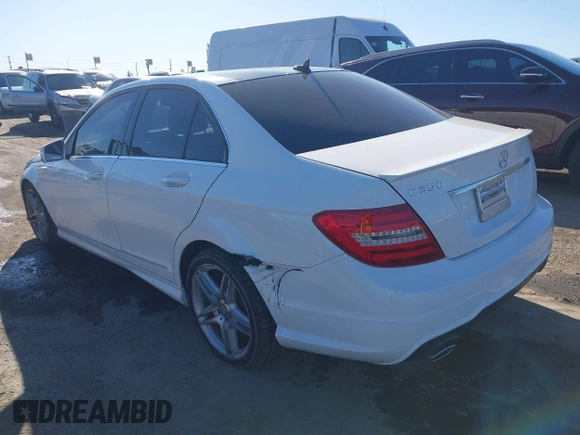 2014 Mercedes-Benz C 350 Sport with VIN WDDGF5HB5EA914042, listed as a IAAI auction lot 41322839 with 53,821 mi miles and . Bid and sale history available at DreamBid. Image 3.