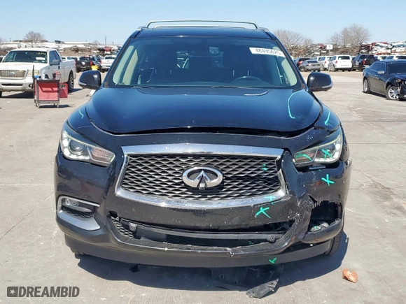 2017 Infiniti QX60 with VIN 5N1DL0MN0HC523006, listed as a Copart auction lot 48495625 with 149,687 mi miles and Salvage Title. Bid and sale history available at carsss.com. Image 5.