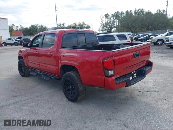 2022 Toyota Tacoma SR with VIN 3TYAX5GN1NT039848, listed as a IAAI auction lot 41210811 with 93,670 mi miles and . Bid and sale history available at DreamBid. Image 3.