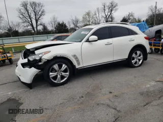 2009 Infiniti FX35 with VIN JNRAS18W89M150294, listed as a Copart auction lot 51055505 with 199,227 mi miles and Salvage Title. Bid and sale history available at carsss.com. Image 1.