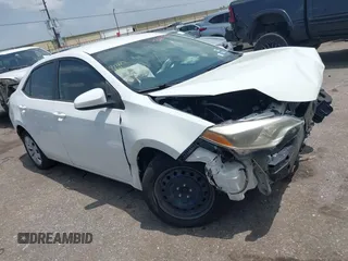 2016 Toyota Corolla L with VIN 5YFBURHE4GP557916, listed as a IAAI auction lot 42637206 with Not provided miles and . Bid and sale history available at DreamBid. Image 1.