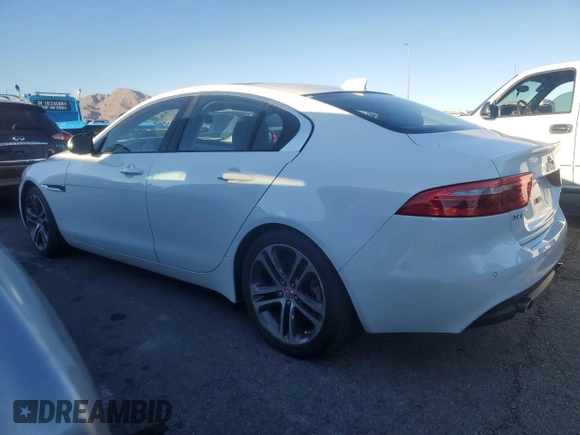 2017 Jaguar XE 35t Premium with VIN SAJAD4BV1HA953977, listed as a Copart auction lot 45923735 with 17,097 mi miles and Salvage Title. Bid and sale history available at DreamBid. Image 2.