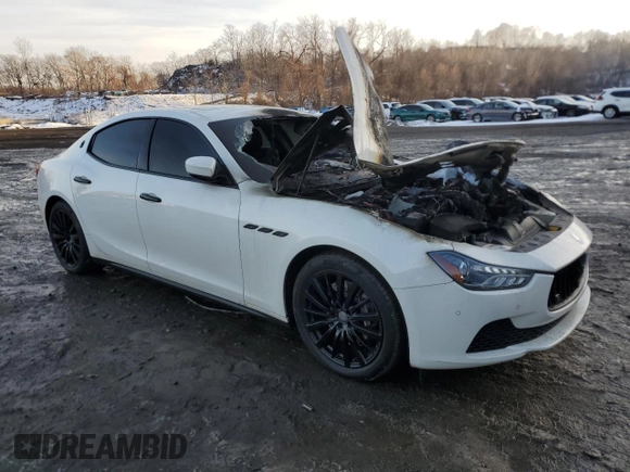 2017 Maserati Ghibli S Q4 z VIN ZAM57RTA9H1242491, wystawiony jako Copart lot #86700114 z przebiegiem Nie podano mil oraz Nie do naprawy. Historia ofert i sprzedaży dostępna na DreamBid. Obrazek 4.