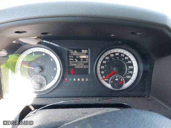 2013 Ram 1500 Tradesman with VIN 1C6RR7FT1DS556827, listed as a IAAI auction lot 39648092 with 138,342 mi miles. Bid and sale history available at carsss.com. Image 7.