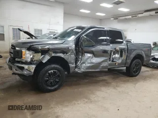 2018 Ford F-150 XL with VIN 1FTEW1E56JFD53534, listed as a Copart auction lot 53043895 with 182,396 mi miles and Clean title. Bid and sale history available at DreamBid. Image 1.