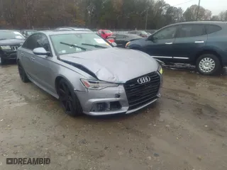 2016 Audi A6 3.0T Premium Plus with VIN WAUFGAFC6GN177739, listed as a IAAI auction lot 41013262 with 89,865 mi miles. Bid and sale history available at carsss.com. Image 1.