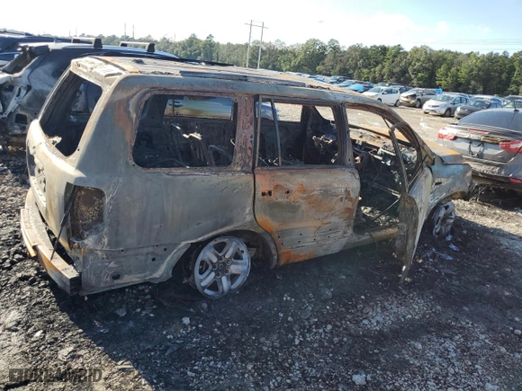 2008 Honda Pilot VP with VIN 5FNYF28248B029467, listed as a Copart auction lot 59905324 with 219,882 mi miles and Salvage Title. Bid and sale history available at carsss.com. Image 3.