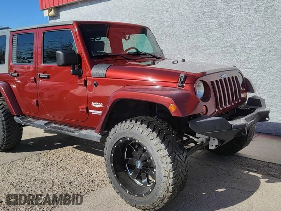 2010 Jeep Wrangler Unlimited Sahara with VIN 1J4BA5H10AL117474, listed as a Copart auction lot 51196435 with 131,256 mi miles and Clean Title. Bid and sale history available at carsss.com. Image 1.